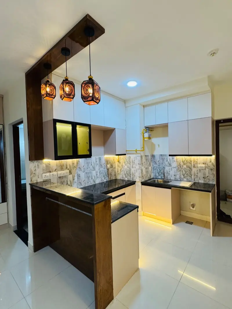 Modular Kitchen Design — homeZyard, Brigade Cornerstone Utopia, Varthur, Bengaluru